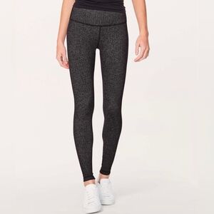 Lululemon Wunder Under High-Rise Tight *29" Size 8 in Herringbone Gray